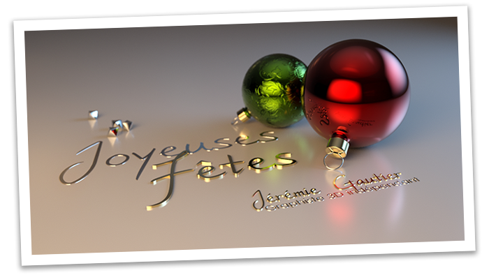 Joyeuses Fêtes !